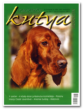 August copy of the International Dog Magazine